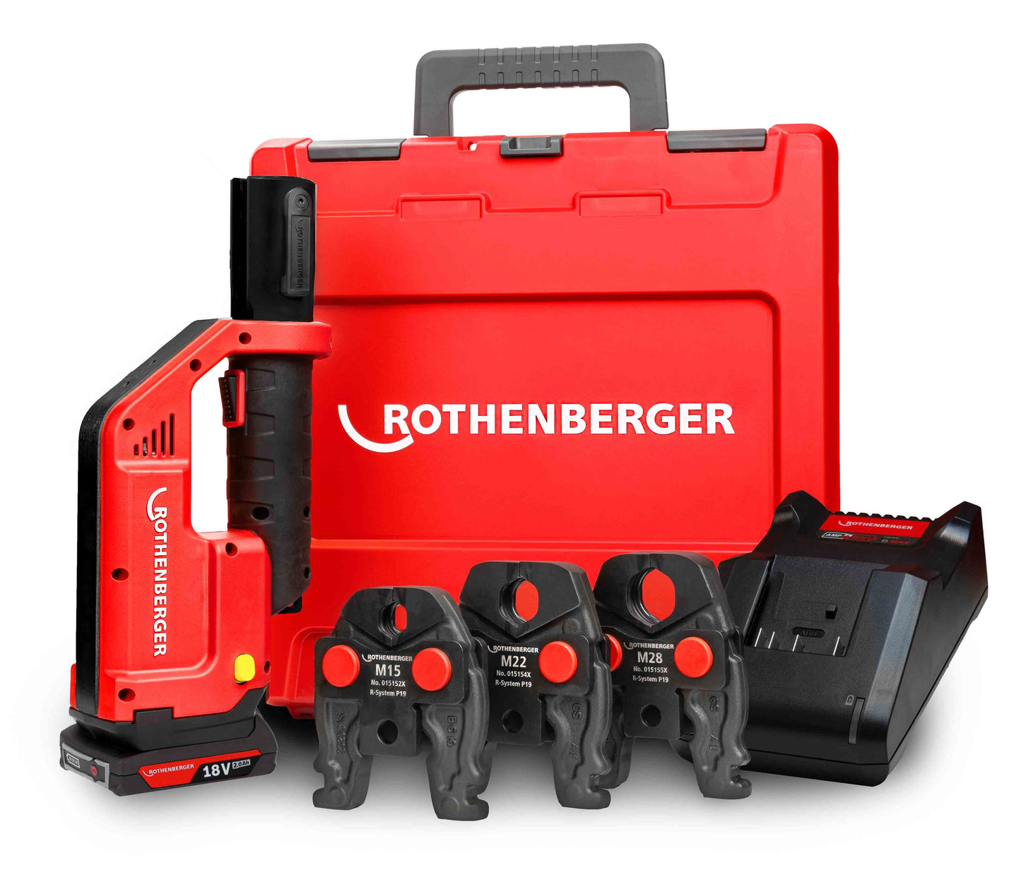 ROTHENBERGER ROMAX AMP SHARE PRESS GUN 15/22/28mm 1000004333