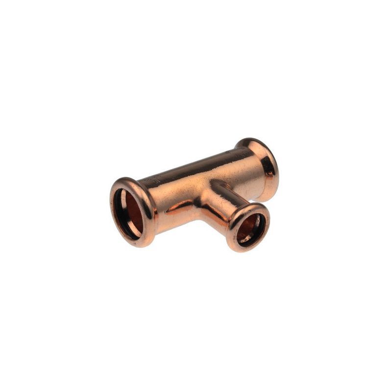 YORKSHIRE XPRESS S25/7130 COPPER TEE REDUCED BRANCH 22 x 22 x 15mm 38490
