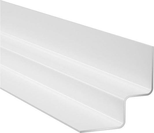JAMES HARDIE PLANK METAL TRIM INTERNAL CORNER PROFILE 3m GREY SLATE 5300434