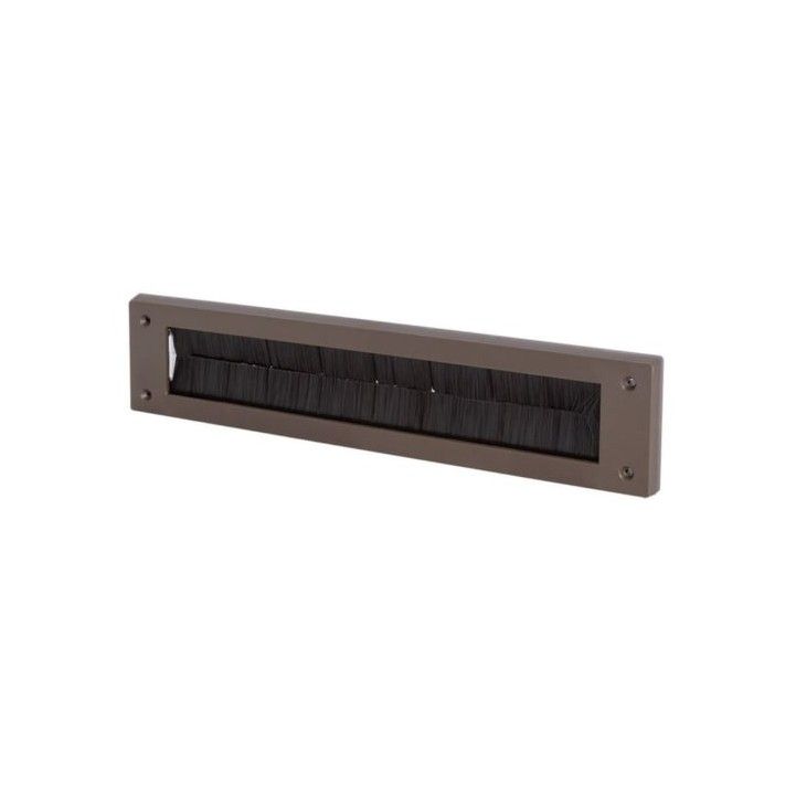 STORMGUARD LETTERBOX SEAL & BRUSH NO FLAP BROWN 06SR0150000B