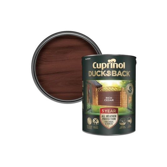 CUPRINOL DUCKSBACK 5l RICH CEDAR 5092436