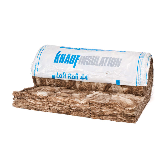 150mm Knauf Loft Roll 44 Insulation Combi-Cut (9.18m2/Roll)