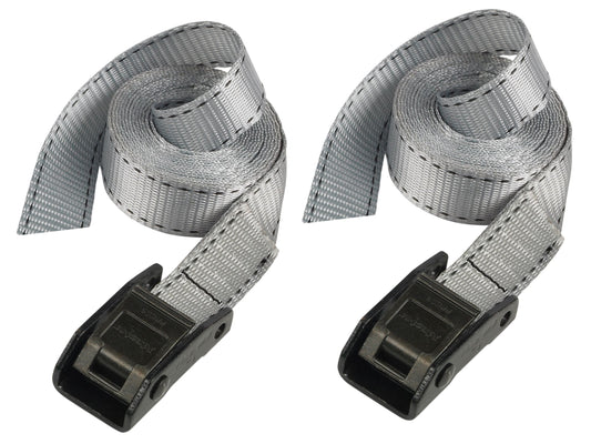 MASTERLOCK MLK3110E LASHING STRAPS 25mm x 2.5m (PACK 2)
