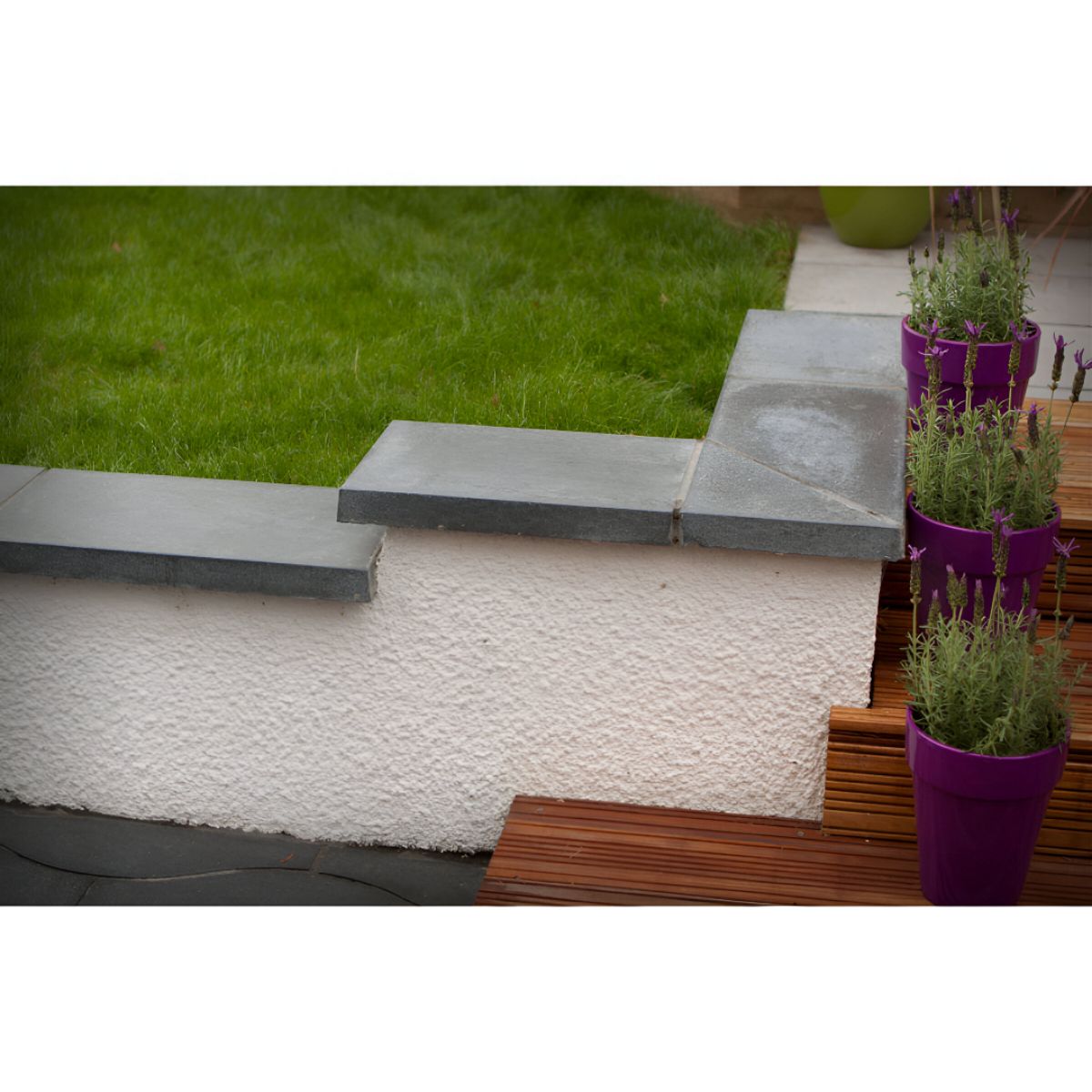 BOWLAND APEX COPING NATURAL GREY 600 x 140mm C30GG100