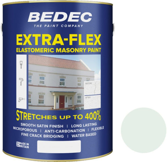BEDEC EXTRA-FLEX SMOOTH MASONRY PAINT 5l ALPINE BEDE2MB3161/46