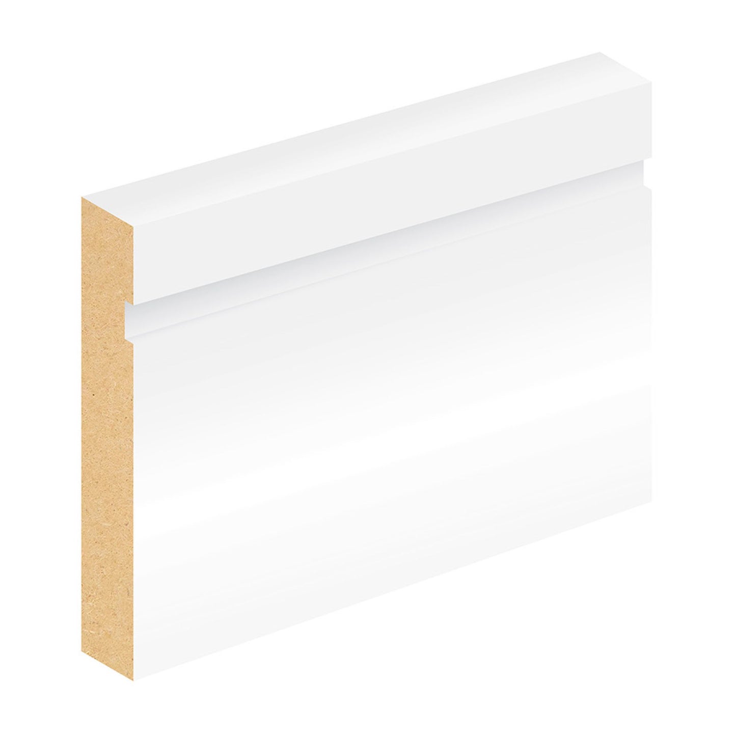 JDT 18 x 119mm SILKTRIM MDF ONE GROOVE PROFILE 320 ARCHITRAVE PER MTR FSC ZMPSA