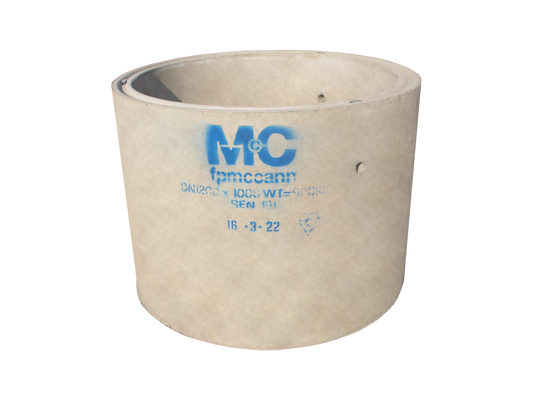 F P MCCANN 1200mm DIA x 1000mm W/WALL PCC CHAMBER RING & STEPS 5195