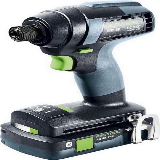 FESTOOL 576484 TID18 18v IMPACT DRIVER WITH  2 x 4ah LI-ION BATTERIES