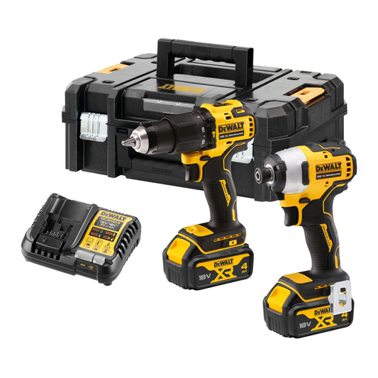 DEWALT DCK2062M2T 18v BRUSHLESS TWIN PACK WITH 2 x 4.0ah LI-ION BATTERIES