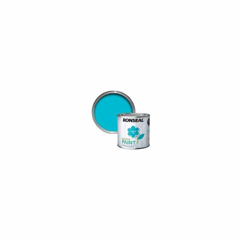 RONSEAL GARDEN PAINT 750ml SUMMER SKY 37416