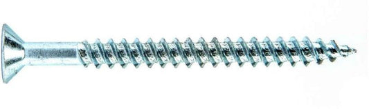 SUPASCREWS BZP 12 x 2" POZI TIWNTHREAD CSK WOOD SCREWS CLAM 100 S9FHZ122