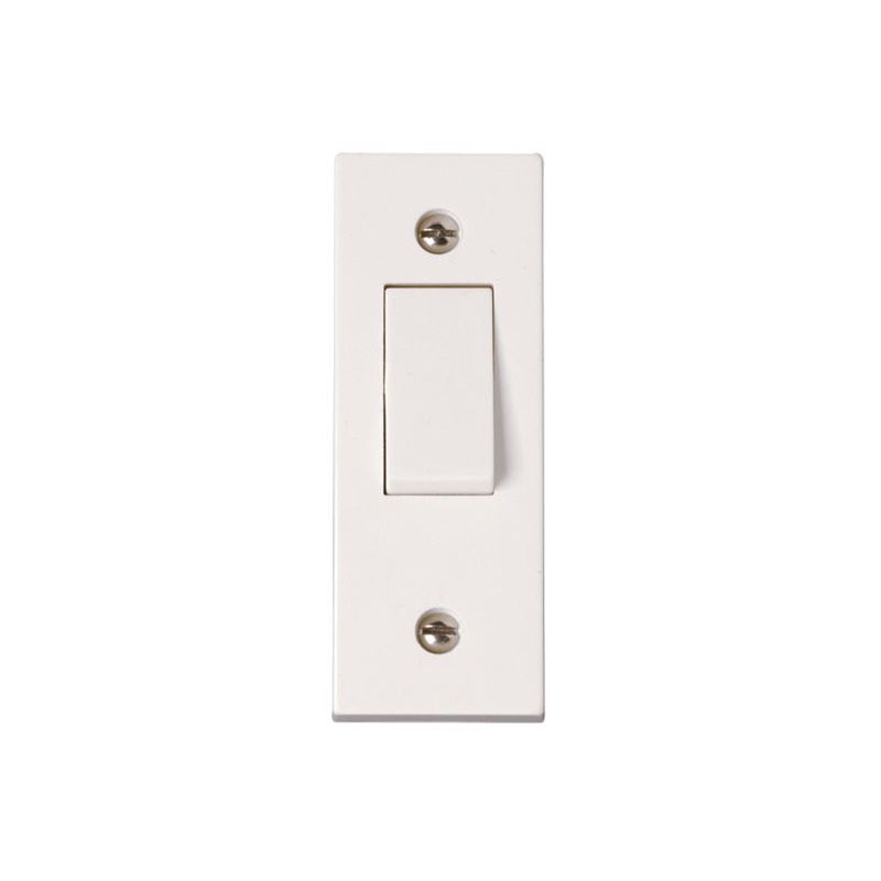 CLICK PRW171 1G 2WAY ARCHITRAVE SWITCH WHITE
