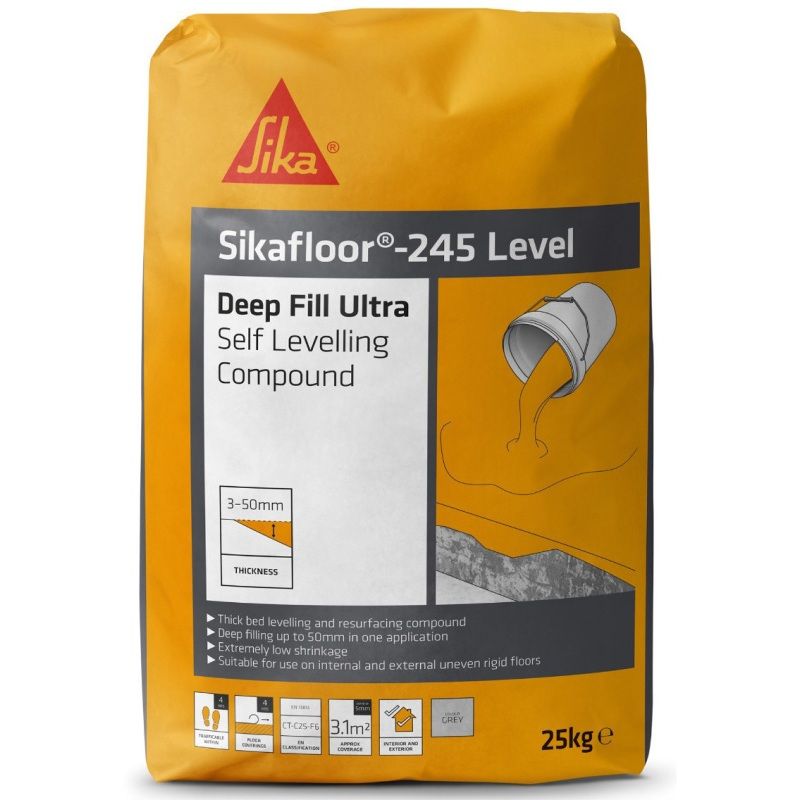 Sika Floor 245 Deep Fill Levelling Compound SKLEV245DP25