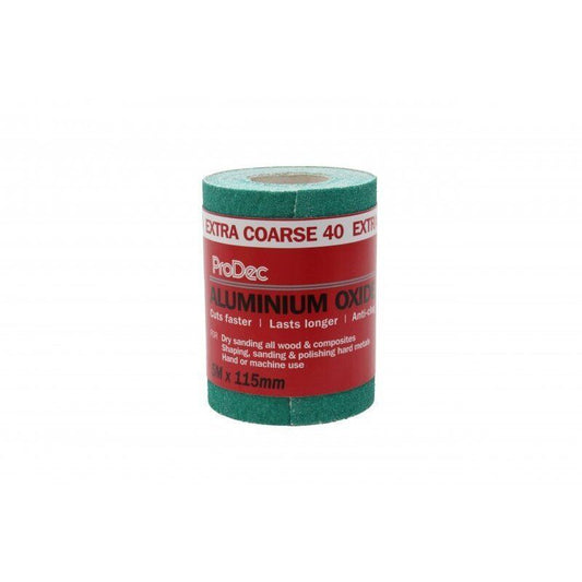RODO PAALV40 ALUMINIUM OXIDE ROLL 5m 40 GRIT