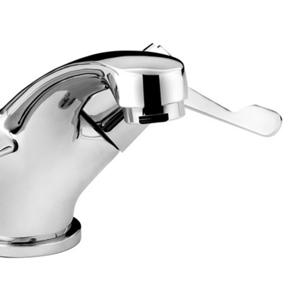 BRISTAN VAL2BASCCD LEVER CERAMIC DISC MONO BASIN MIXER C/W 3" LEVERS & POP UP WASTE CHROME