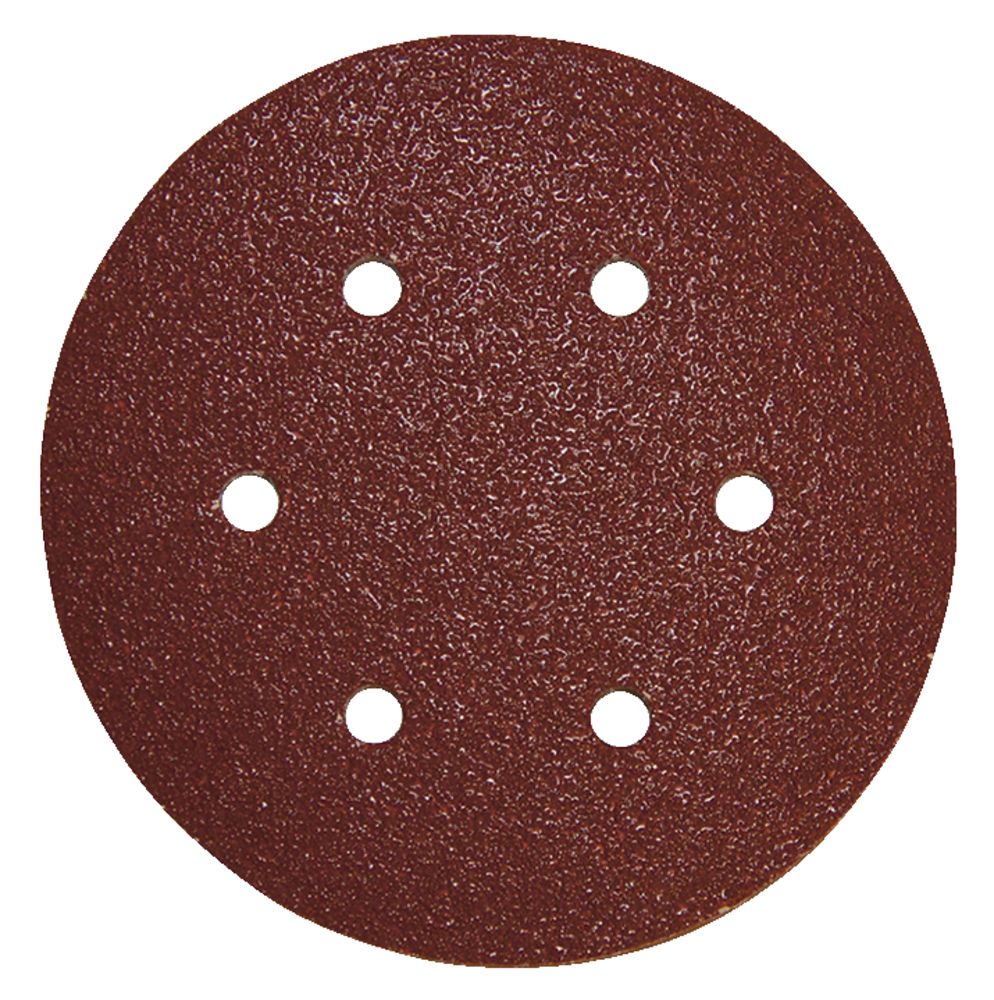 MAKITA P-37471 PUNCHED ORBITAL SANDING DISCS 40 GRIT 150MM (PACK OF 10)