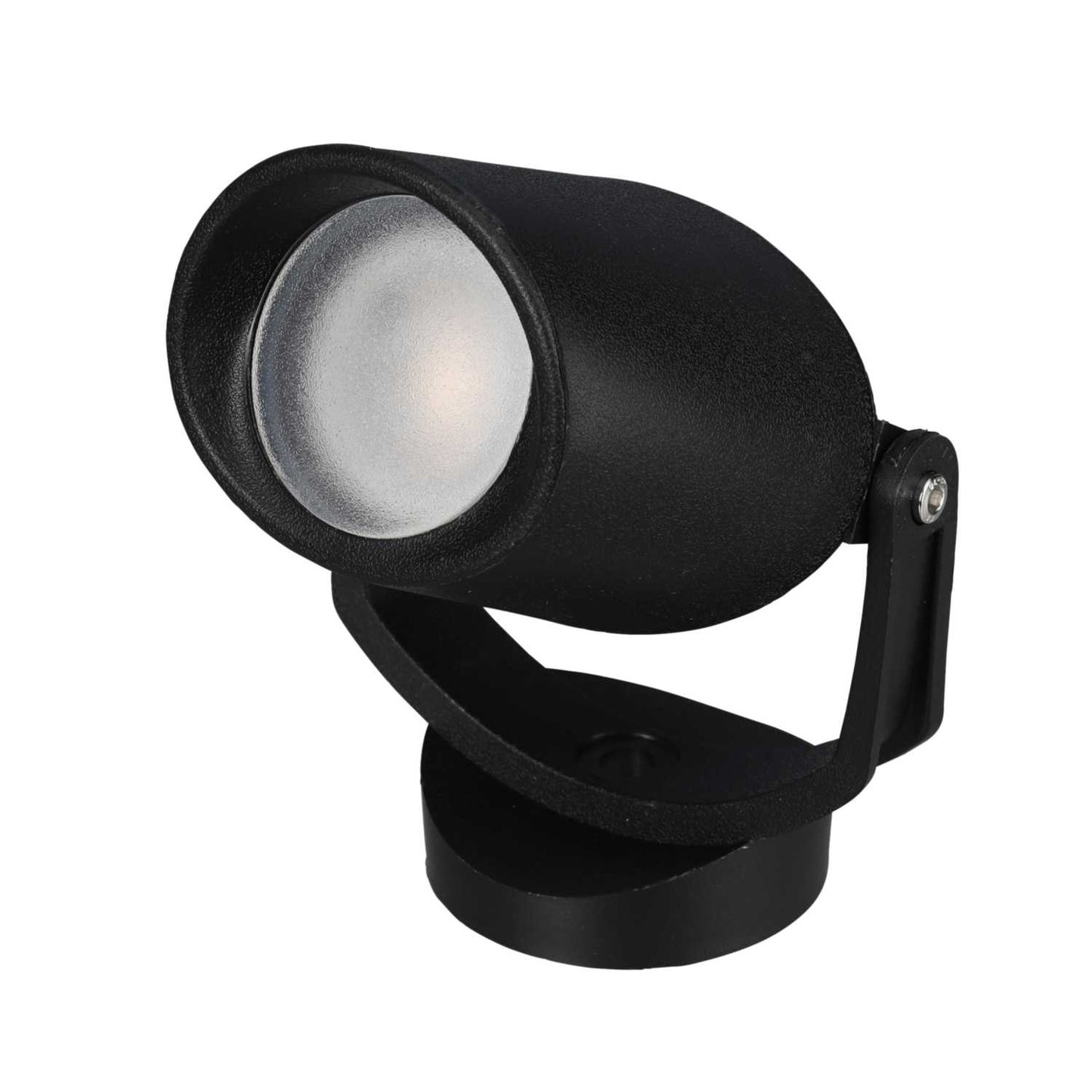 Fumagalli MiniTommy 3.5W GU10 LED Colour Selectable Wall Light with 2m Cable Black