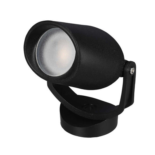 Fumagalli MiniTommy 3.5W GU10 LED Colour Selectable Wall Light with 2m Cable Black