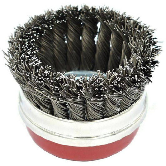 MARCRIST M14 T/KNOT C/BRUSH 65MM C/W S/WIRE 0.5MM