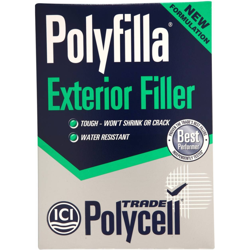POLYFILLA TRADE EXTERIOR FILLER 2kg BOX POWDER 5085002