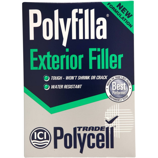 POLYFILLA TRADE EXTERIOR FILLER 2kg BOX POWDER 5085002