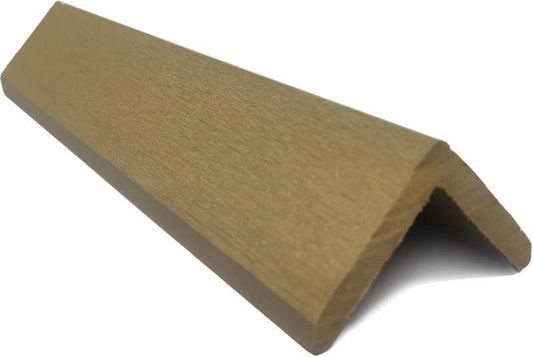 COMPLETE COMPOSITE DECKING & CLADDING L TRIM 50 x 50 x 3600mm MAPLE CCCDTM