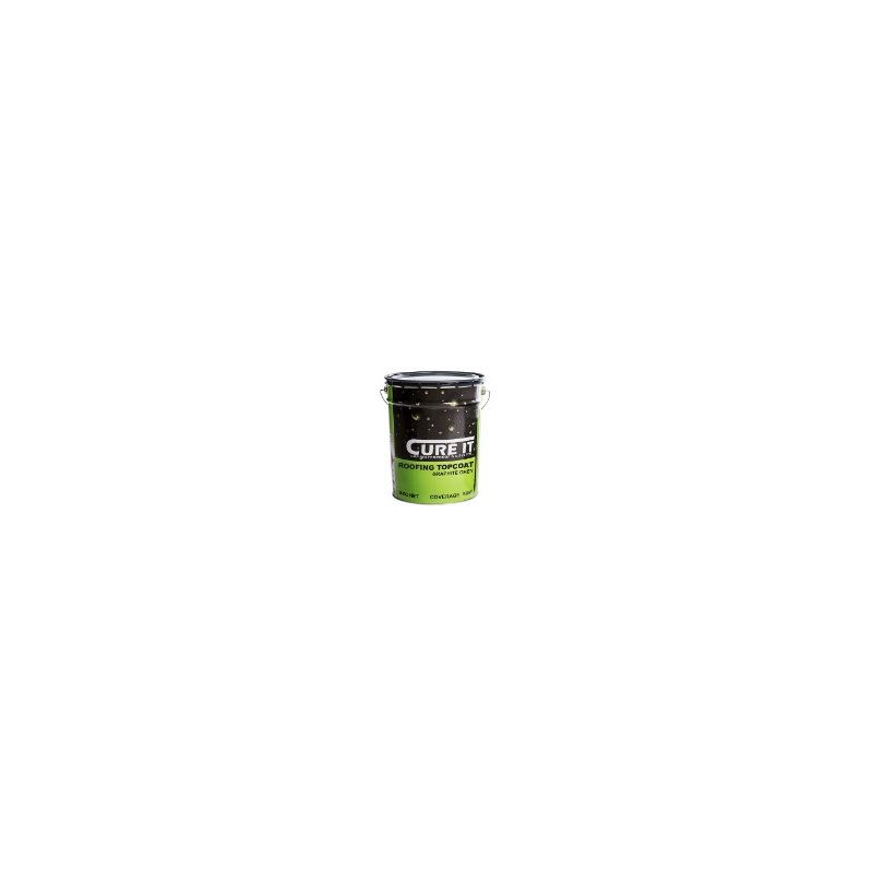 CURE-IT ROOFING TOPCOAT GRAPHITE GREY 20kg TOPCUREITGRAPHITE20