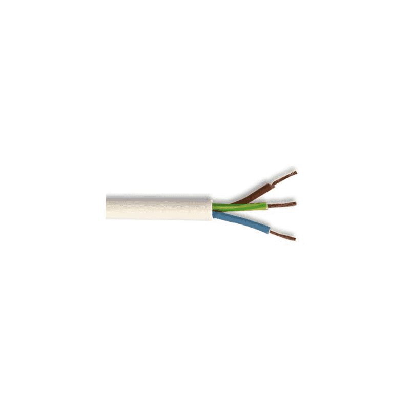 JAYLOW CABLE 2.5mm WHITE (PER MTR) 3183Y 2.533W5