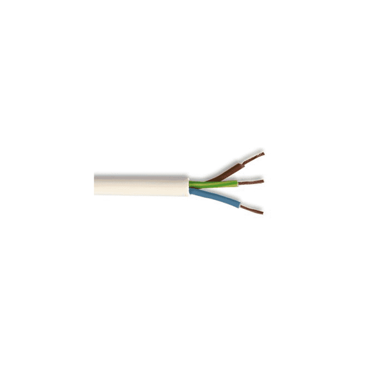 JAYLOW CABLE 2.5mm WHITE (PER MTR) 3183Y 2.533W5