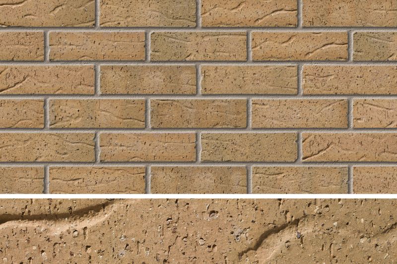 IBSTOCK THROCKLEY HADRIAN BUFF BRICK 65mm (125 PER LEG) A2708A