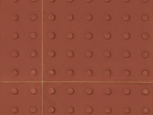 MARSHALLS TACTILE BLISTER SLAB 400 x 400 x 65mm RED FL6101500