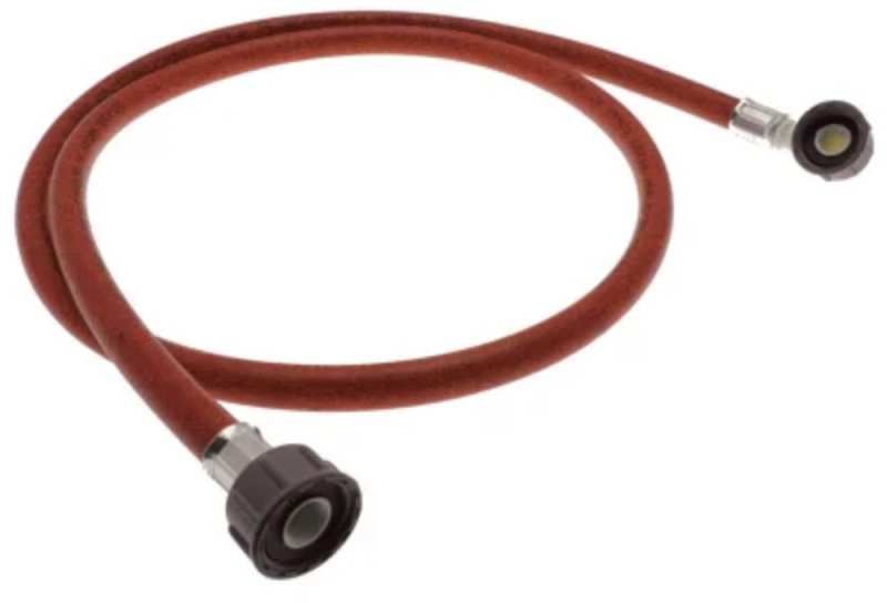 EMBRASS WASHING MACHINE INLET HOSE 1.5m RED 392442