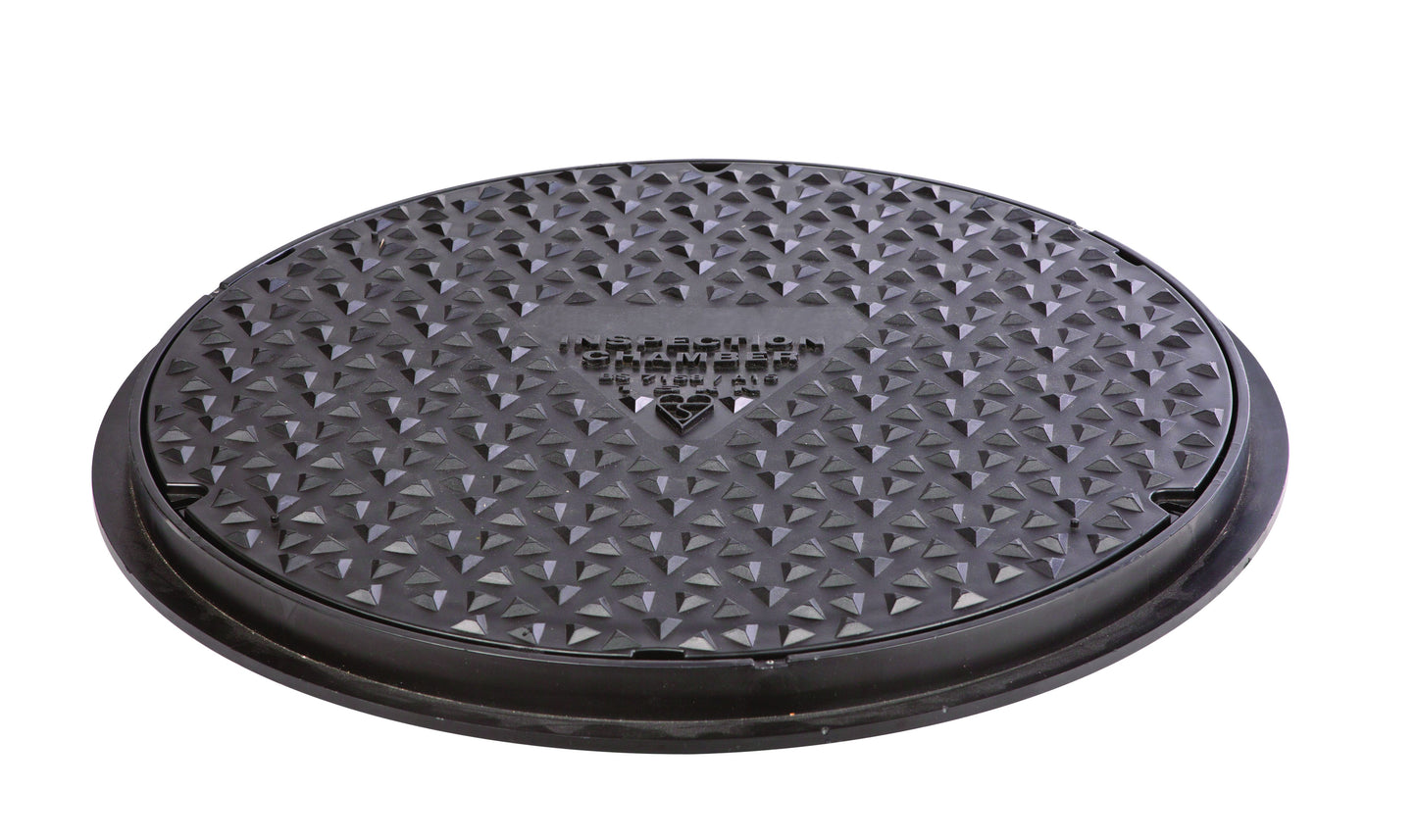 OSMAD 450mm ROUND COVER & FRAME 450mm ACCESS 4D927