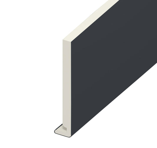16mm Plain Anth Grey Fascia Board 250mm x 5m