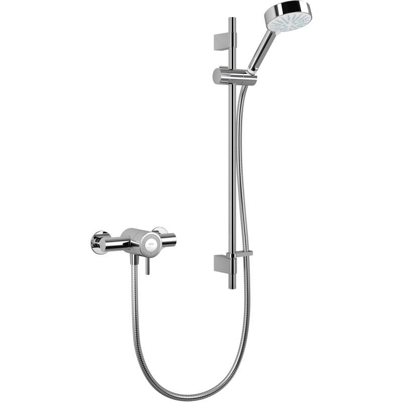 MIRA 1.1910.001 ELEMENT SS EV THERMO SURFACE MOUNTED ADJUSTABLE SHOWERHEAD CHROME