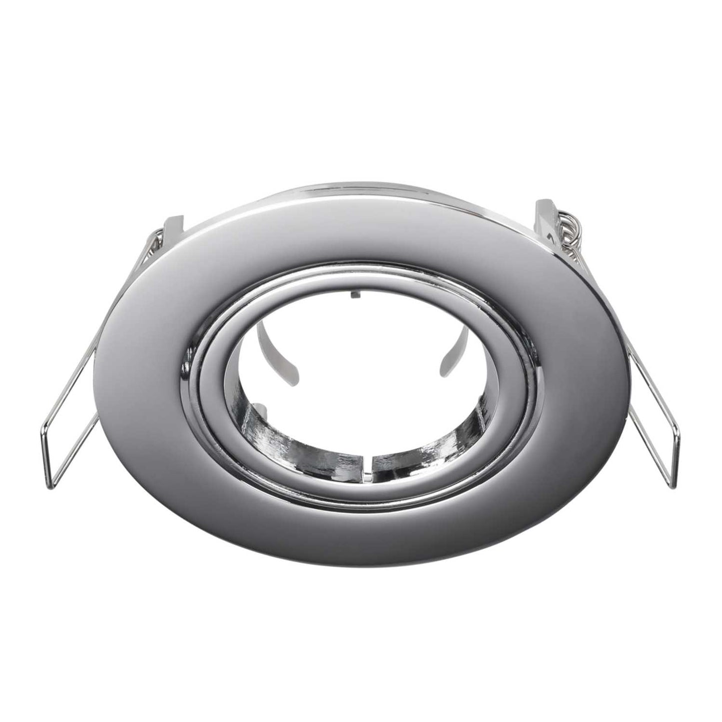 Aurora Lighting Edlm™ PRO GU10 230V Adjustable Downlight Polished Chrome