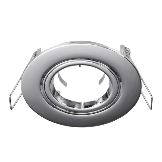 Aurora Lighting Edlm™ PRO GU10 230V Adjustable Downlight Polished Chrome