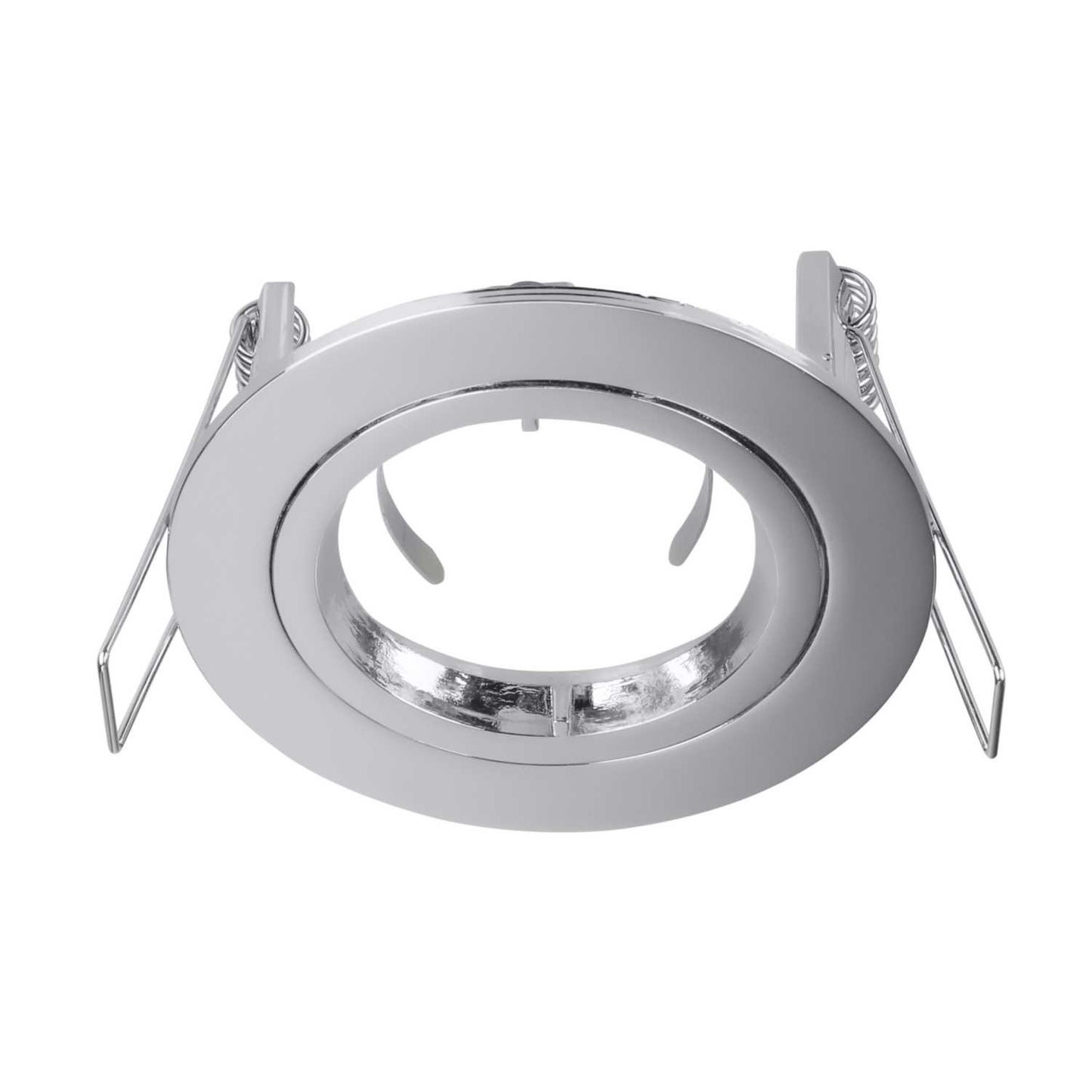 Aurora Lighting Edlm™ PRO GU10 230V Fixed Lock Ring Downlight Polished Chrome
