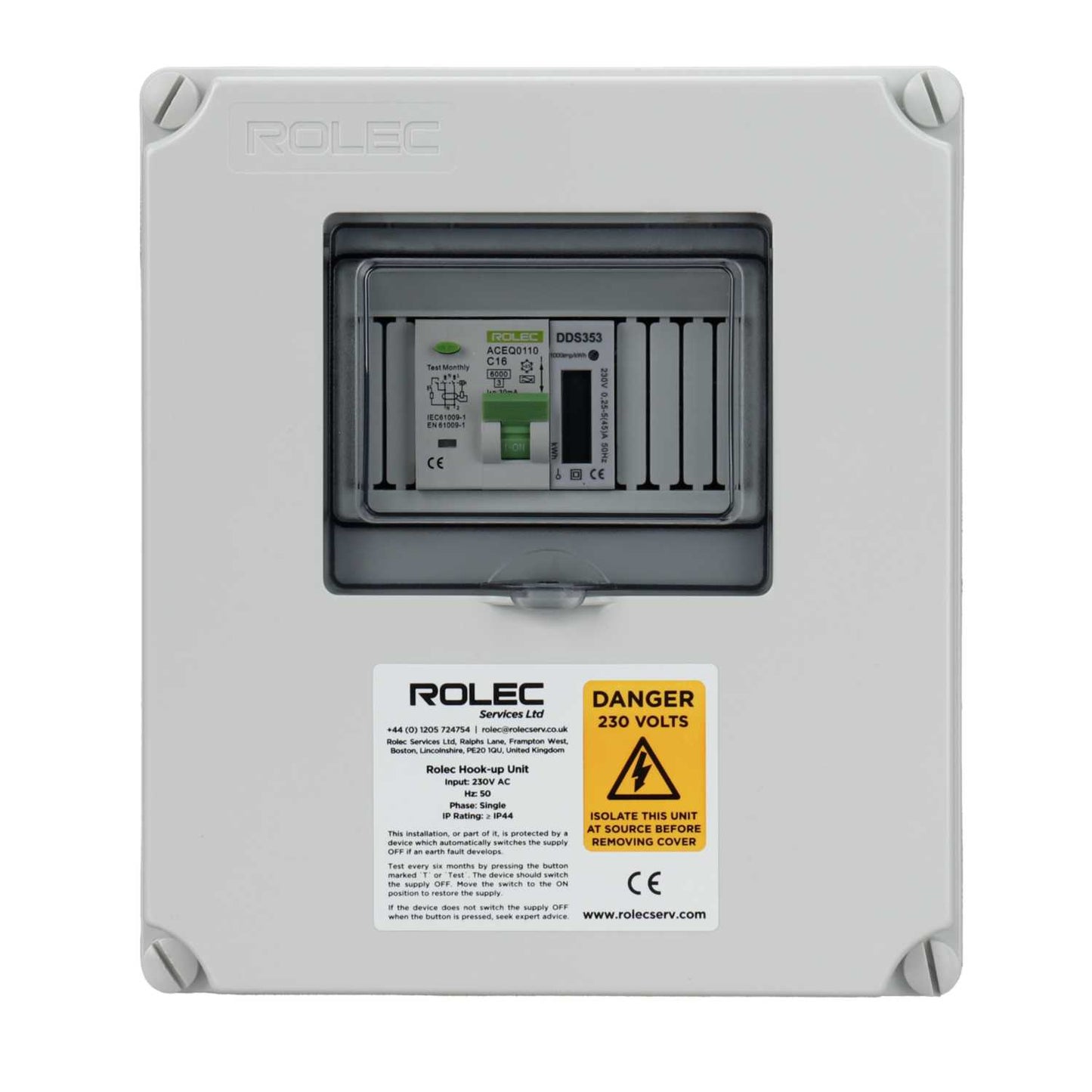 Rolec Lsdc 16A Metered Direct Connection Unit