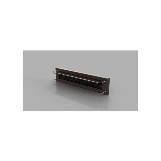 STORMGUARD LETTERBOX SEAL & BRUSH WITH FLAP BROWN 06SR0160000B
