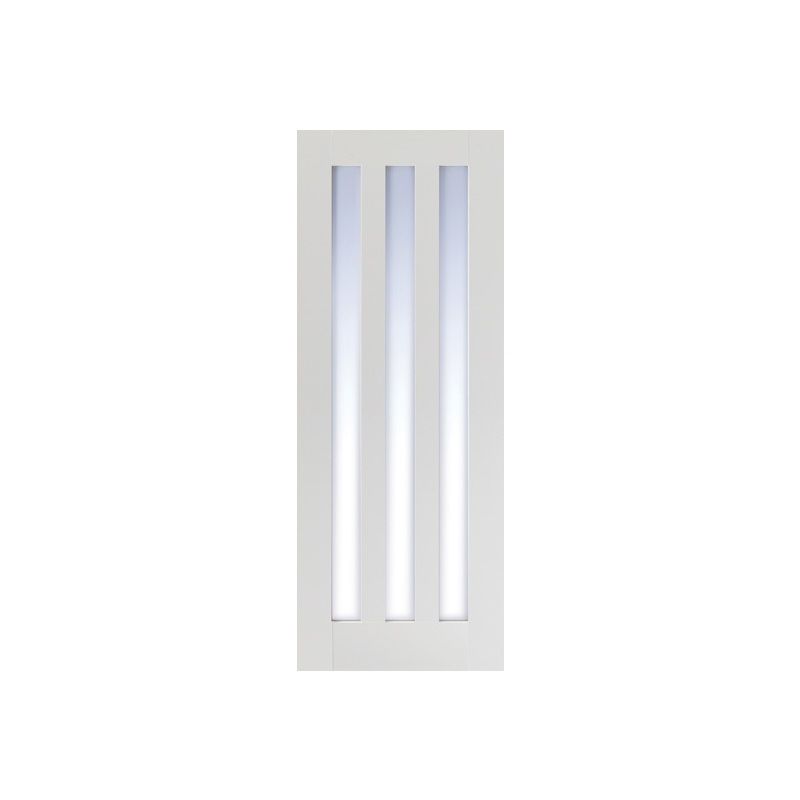 LPD UTAH 3L CLEAR GLASS WHITE PRIMED 33" WFUTAH33