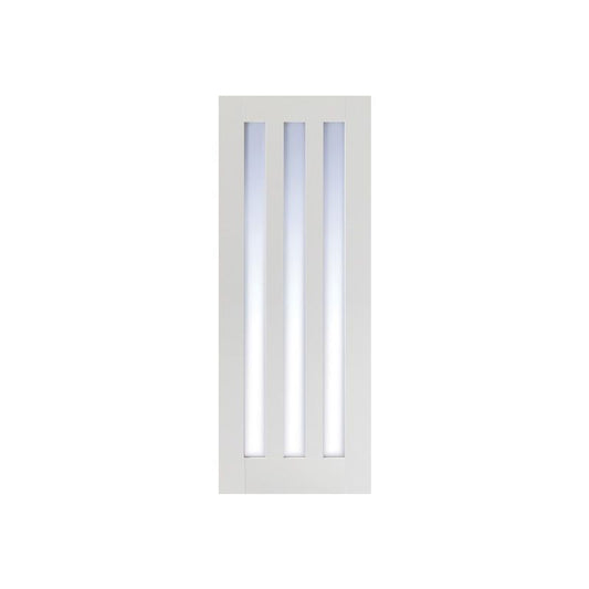 LPD UTAH 3L CLEAR GLASS WHITE PRIMED 33" WFUTAH33