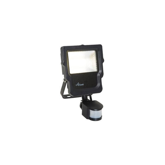 ANSELL 10w CALINOR CW LED FLOOD & PIR ACALED10/PIR