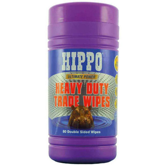 HIPPO HEAVY DUTY TRADE WIPES (TUB 80) H18711