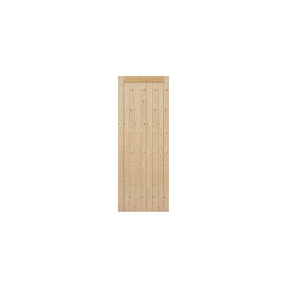 JBK FRAMED LEDGED & BRACED DOOR 2`3 x 6`6 PFLB232