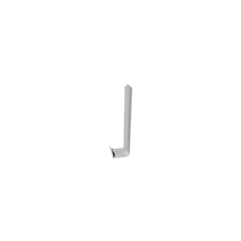 FREEFOAM SQUARE DOUBLE JOINT 600mm WHITE FWJJ
