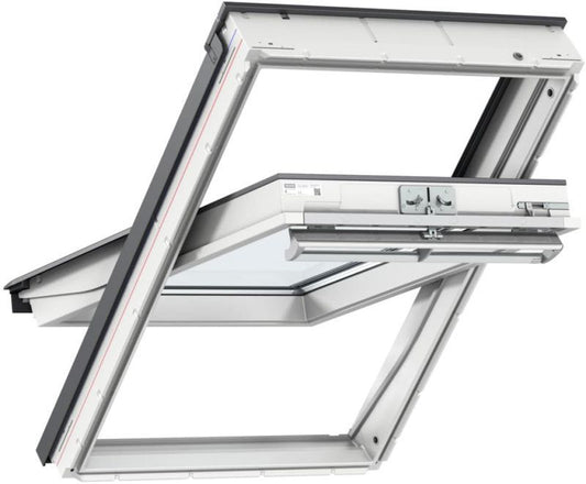 Velux GGU MK08 0070 Centre Pivot Roof Window M-Free 70-Pane 78 x 140cm White