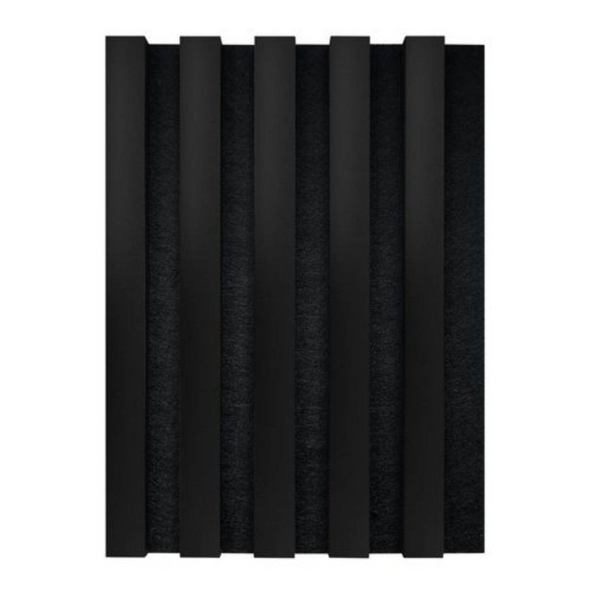 JBK LAMINATED WALL PANELLING 2400 x 608 x 21mm BLACK LAMBLWP2400FSC