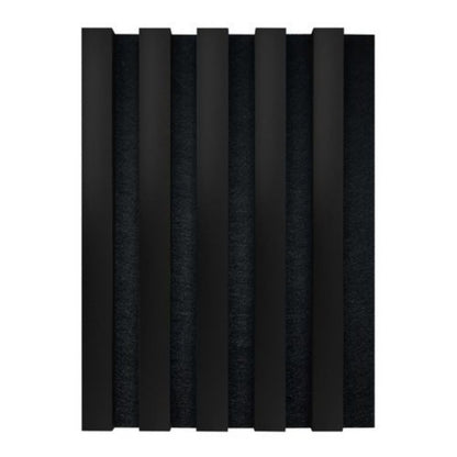 JBK LAMINATED WALL PANELLING 2400 x 608 x 21mm BLACK LAMBLWP2400FSC
