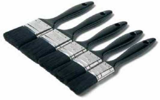 HAMILTON PAINT BRUSH 5 PACK 44160-205